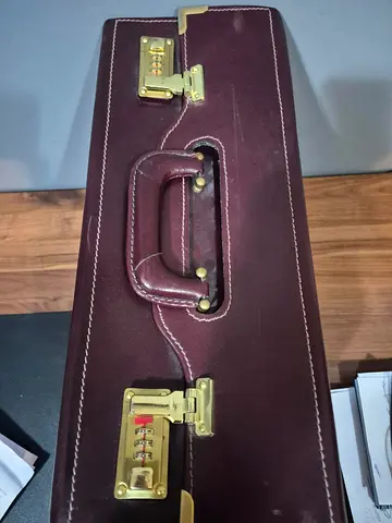 Vintage Leather Briefcase