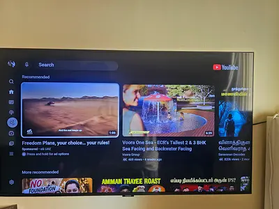 43-inch Smart LED TV in good working condition
