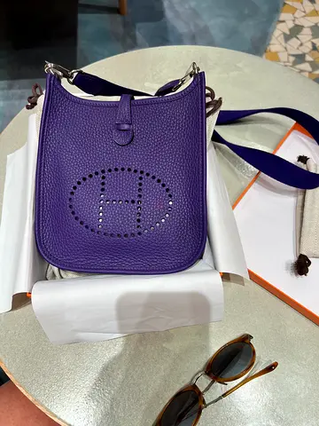 Hermès Mini Evelyne STAMP G!