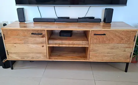 Wooden TV unit