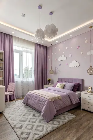 Modern and stylish bed