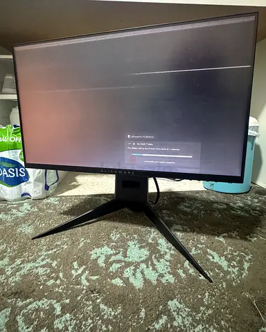Alienware 240Hz gaming monitor Screen not working