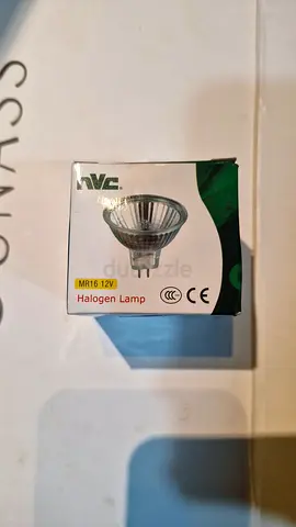 Halogen MR16 12V Lamp (new in box) - white