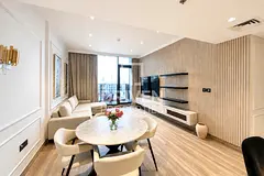Upgraded Unit with Study Room | Furnished