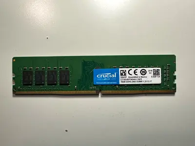 16 GB DDR4 2400MHz Crucial RAM