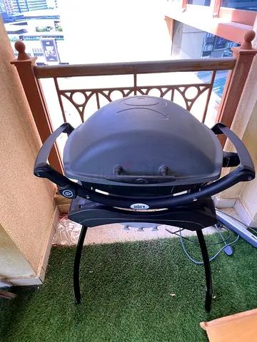 Weber Q Electric Grill with Stand – Perfect for Apartment Balconies