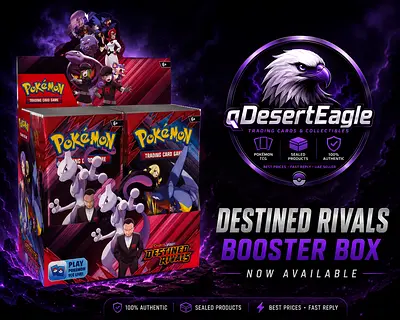 Pokémon TCG Destined Rivals Booster Box (Sealed)