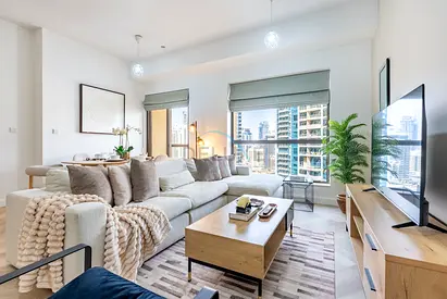 Balcony Overlooking the Marina and Yachts, Near the Tram Station and Mall, Bahar 6, JBR
