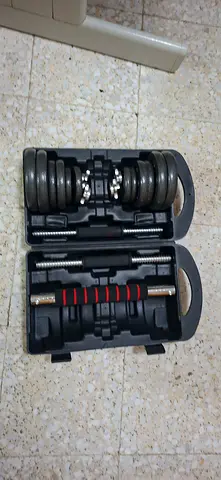 Dumbbell and barbell set 20 kg