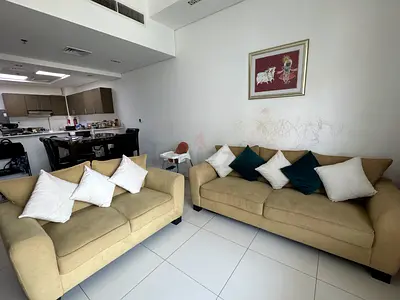 Yellow 3-Seater and 2-Seater Sofa Set - Good Condition