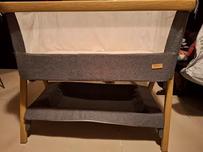 Cozee Bedside Wooden Crib