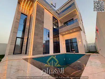 قصر 5500قدم كامل المرافق بمسبح ومصعد| تملك فيلا فاخرة بالحليو 2 عجمان | 6 غرف ماسترG+2 |لقطة بسعر تنافسي
