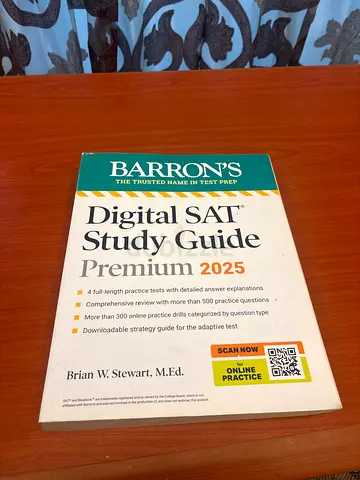 Barrons Digital SAT Study Guide Premium 2025 (Brian W. Stewart)