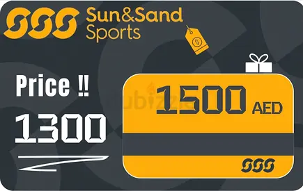 SSS Gift Card 1500 Credit, Price 1200 AED