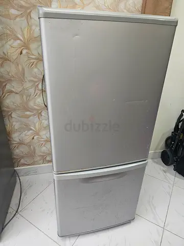 Excellent Condition Double-Door Panasonic NR-B142W 135L Bottom Mount Refrigerator