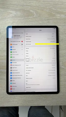 iPad Air 13‐inch (M3) 128GB Wifi+Cellular Apple Warranty 3 July 2026