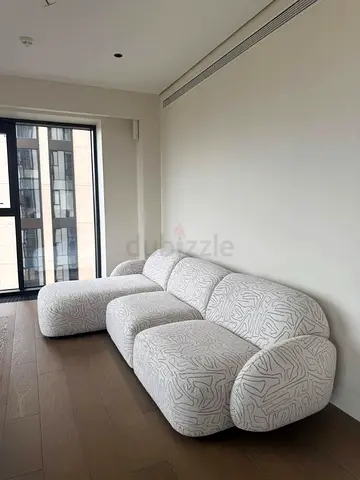 Modern Abstract Pattern Sectional Sofa