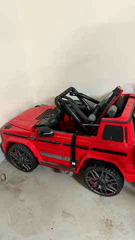 Red Electric Ride-On Toy Car (Kids) - G-Wagon Style