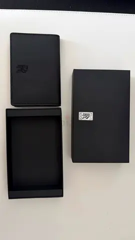 Authentic Rolls Royce wallet Black Edition - never used - box included and authenticity card