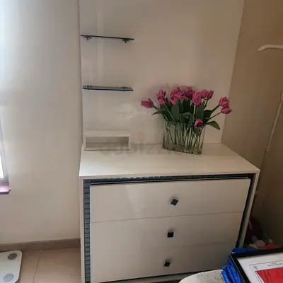 Dressing table with three drawer
