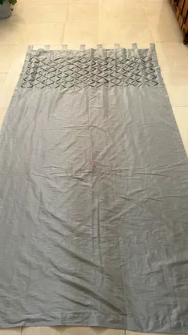 Grey Loop Curtains x 6