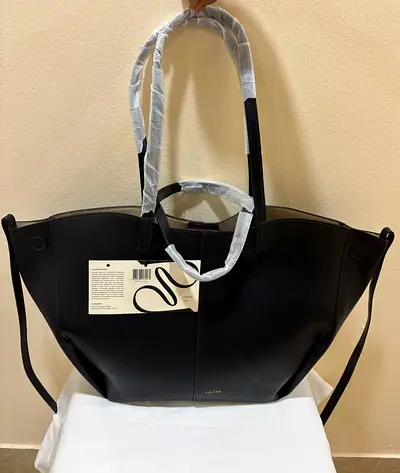 Polene black tote bag