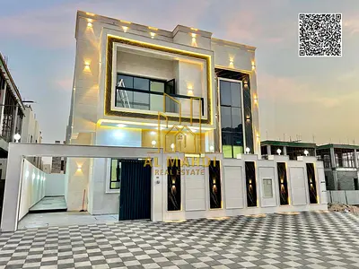 Luxury Villa for Sale in Al Amerah – Ajman | 5 Master Bedrooms | Registration Included | 10% Down Payment