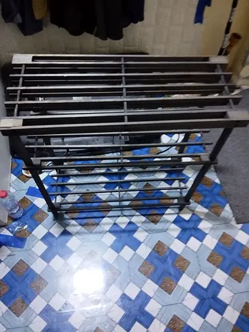 Shoe rack for sale. Used by English family