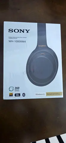 Sony WH-1000XM4 Wireless Noise-Cancelling Headphones - Sealed Box