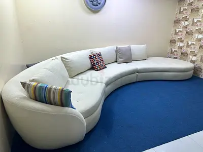Perfect condition cratebarrel corner sofa