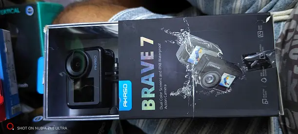 Akaso Brave 7 Action Camera with Accessories