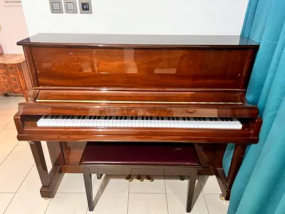 STEINER Upright Acoustic Piano in Good Condition with Bench