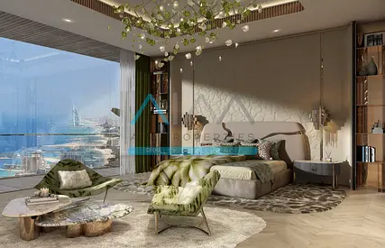 FULL SEA/ MARINA SKYLINE VIEW PENTHOUSE DAMAC BAY HARBOUR