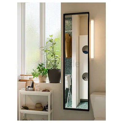 IKEA black frame mirror