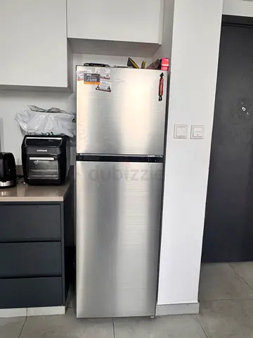 Midea Double Door Refrigerator with Top Freezer