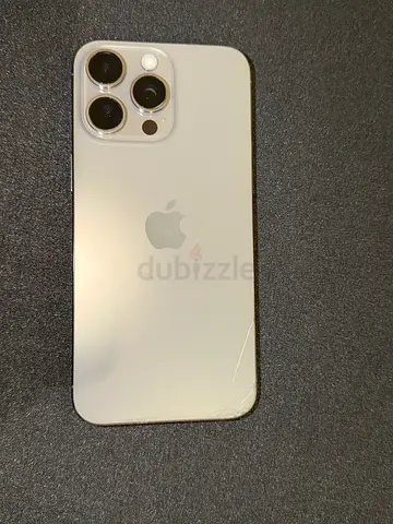 Apple iPhone 15 Pro max - Face ID disabled , back crack