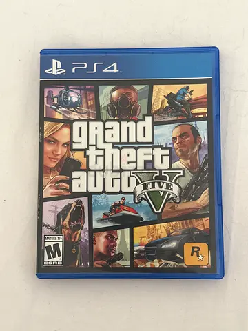 Grand Theft Auto V (GTA V) - PS4 Game Disc