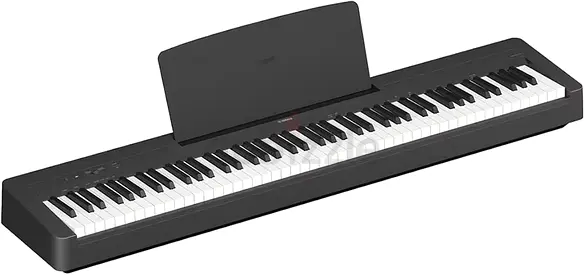 Yamaha P-145B Digital Piano Bundle – Piano, Stand  Headphones – Excellent Condition
