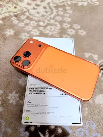 I PHONE 17 PRO MAX 512 GB TDRA 100 battrey