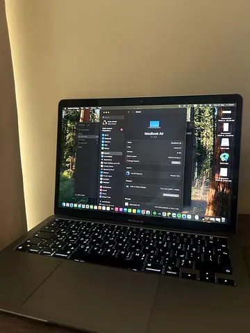 macbook air 2020 8gb ram 256gb for sale no box no charger