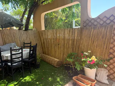 Bamboo fence (balcony, garden...)