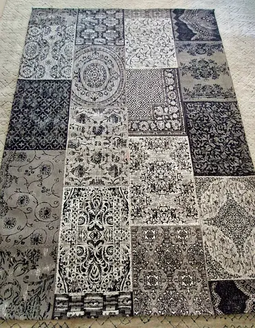 Medaillon Patchwork Cotton Carpet