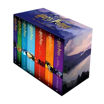 🪄Harry Potter Complete 7-Book Box Set (English) - PERFECT GIFT FOR READERS