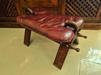 Antique Camel Stool
