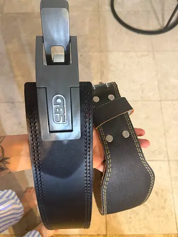 SBD Lever Weightlifting Belt and Leather Gym Belt