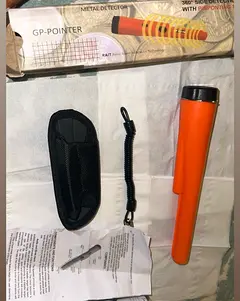 Handheld Orange GP-Pointer Metal Detector Pinpointer with Holster