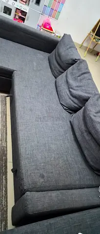sofa bed L shape and 3 seater