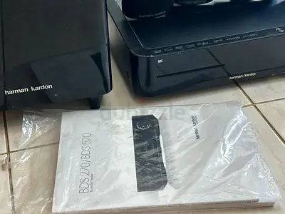 Harman Kardon BDS 270 Home Theater Receiver 5.1 Speakers with Manual