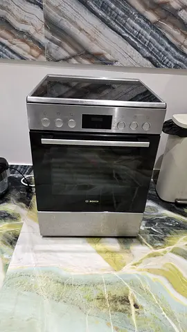 Bosch electric induction stove and oven