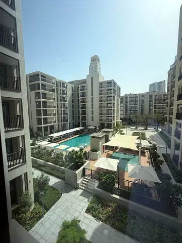 Pool & Downtown Views | 3BR Apartment | Savanna Building 3